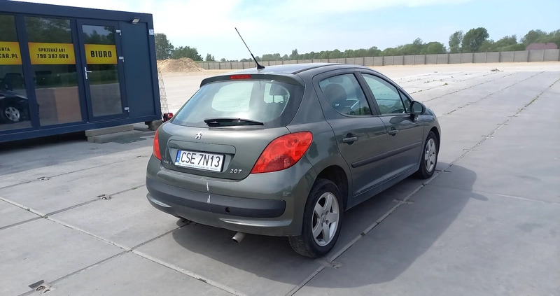 Peugeot 207 cena 5400 przebieg: 179000, rok produkcji 2009 z Chodzież małe 46